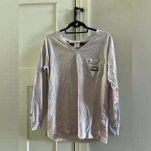 Lavender VS PINK Long Sleeve T Shirt